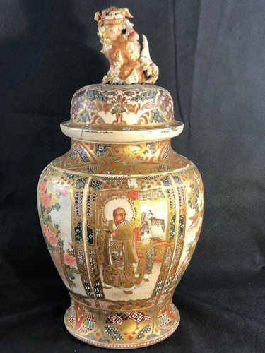 Buon grande antico vaso con - buon,