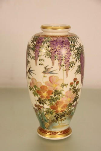 Antico vaso giapponese satsuma - vaso,