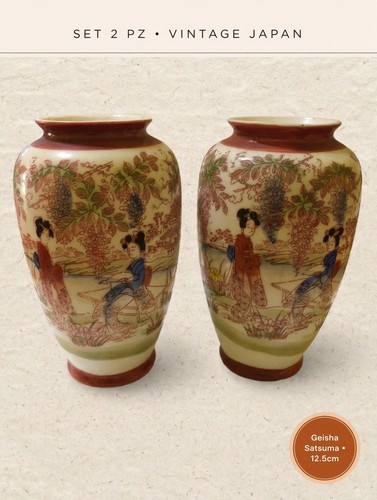 Set vasi vintage satsuma - 2,