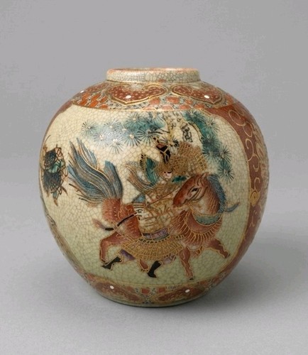 Vaso satsuma porcellana - vaso,