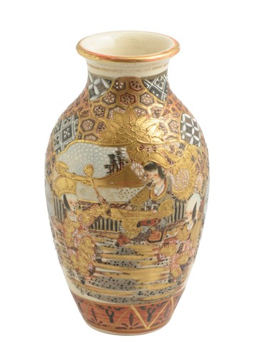 Antico vaso giapponese satsuma - giapponese,