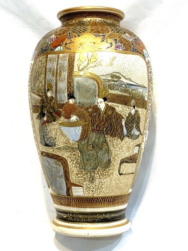 Antico vaso giapponese satsuma - antico,