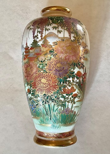Vaso giapponese satsuma - ~,