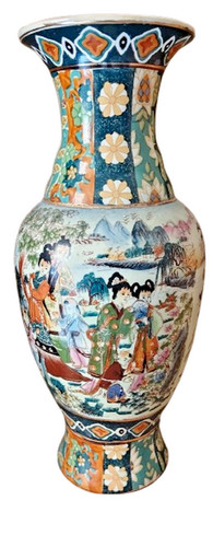 Vaso royal satsuma ceramica - satsuma,