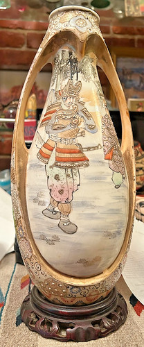Antico vaso giapponese - , meiji
