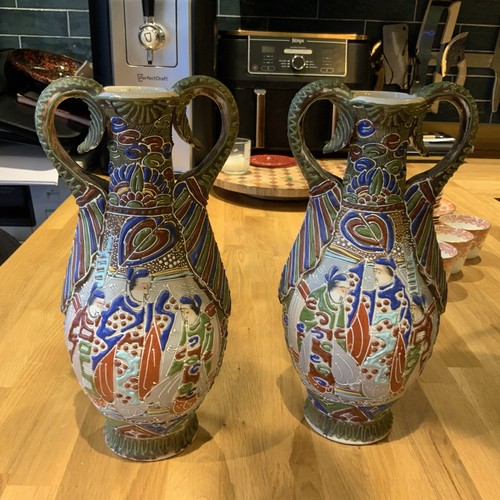 Antica coppia vasi - coppia,