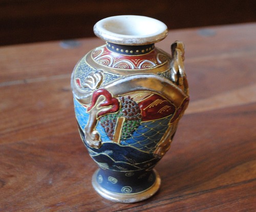Ancien vase japonais satsuma - ancien,