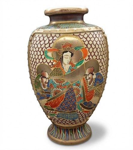 Vaso satsuma giapponese antico - giapponese,
