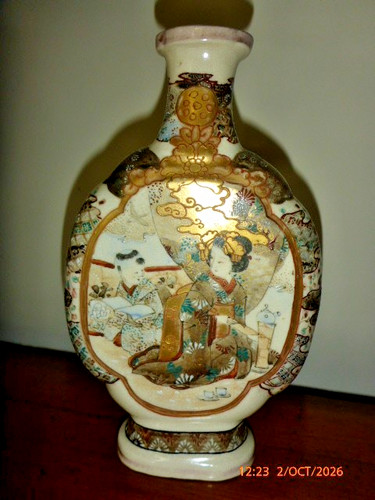 Vaso fiaschetta luna - , satsuma
