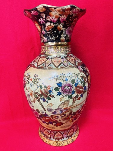 Grand vase japonais satsuma - vase,