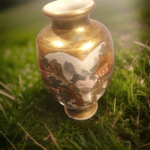 Vaso armadio giapponese meiji - vaso,