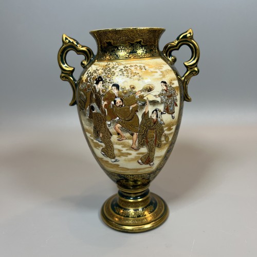 Vaso miniatura meiji - meiji, satsuma