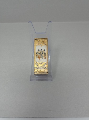 Satsuma miniature jewel vase