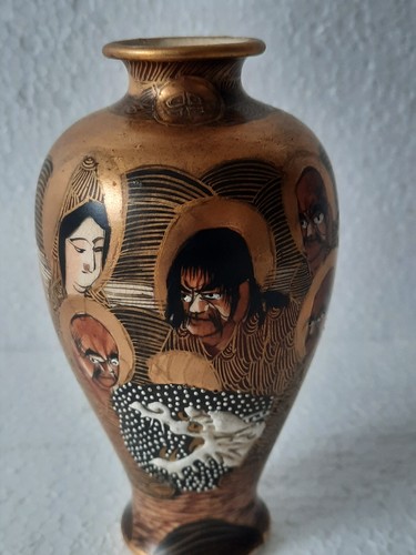 Piccolo vaso satsuma - satsuma, giappone