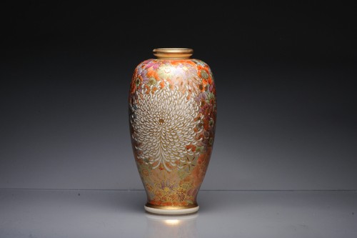 Antico vaso giapponese satsuma - antico,