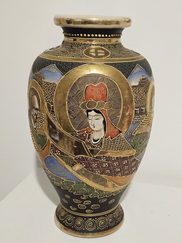 Old japanese satsuma - satsuma, vase
