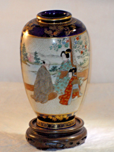 Antico meiji giapponese vaso - giapponese?,