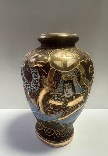 Antico vaso giapponese satsuma - antico,