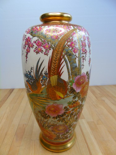Vaso satsuma ceramica manpei - satsuma,
