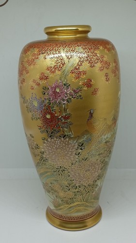 Antico grande vaso satsuma - antico,