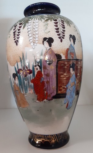 Vaso meiji satsuma giappone - meiji,