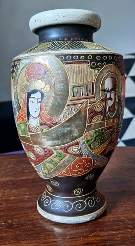 Antico vaso giapponese satsuma - antico,