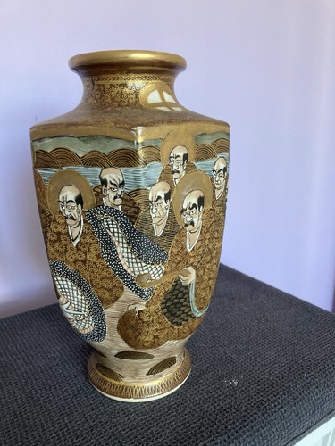 Antico vaso satsuma giapponese - antico,