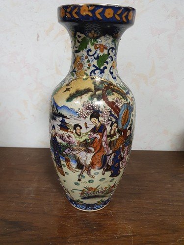 Vaso ceramica royal satsuma - vaso, in