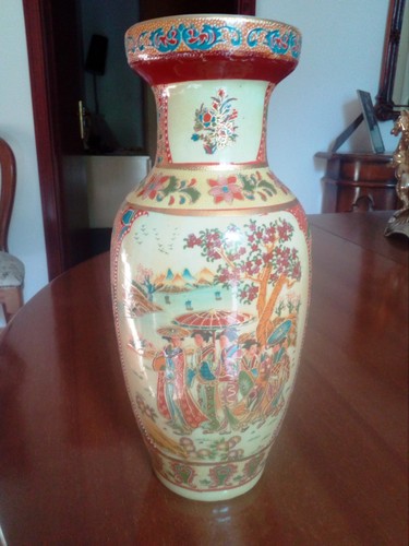 Vaso vintage stile satsuma - vaso,