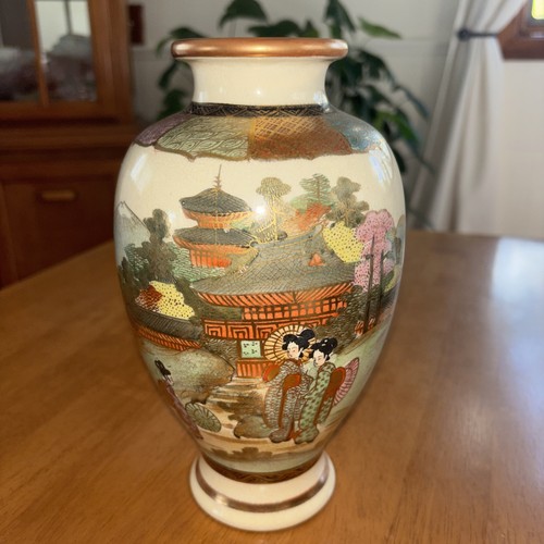 Antico vaso giapponese - , satsuma