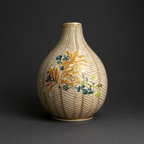 Antico vaso satsuma giapponese - antico,
