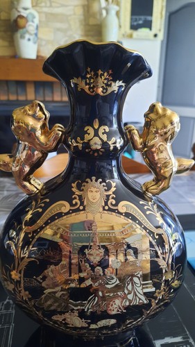 Vaso decorativo stile satsuma - vaso,