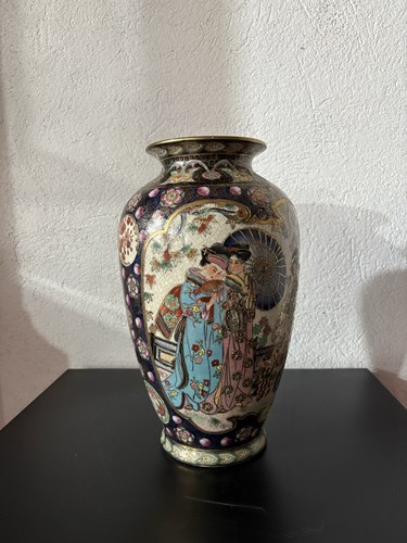 Vaso decorativo stile satsuma - decorativo,